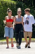 HAILEY and Justin BIEBER Out and About in Beverly Hills 07/02/2019