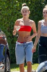 HAILEY and Justin BIEBER Out and About in Beverly Hills 07/02/2019