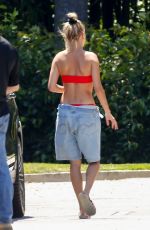 HAILEY and Justin BIEBER Out and About in Beverly Hills 07/02/2019