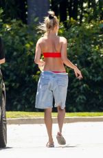 HAILEY and Justin BIEBER Out and About in Beverly Hills 07/02/2019