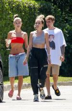 HAILEY and Justin BIEBER Out and About in Beverly Hills 07/02/2019