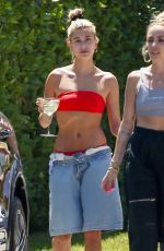 HAILEY and Justin BIEBER Out and About in Beverly Hills 07/02/2019