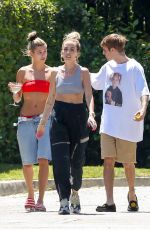 HAILEY and Justin BIEBER Out and About in Beverly Hills 07/02/2019