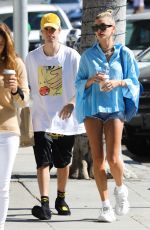 HAILEY and Justin BIEBER Out for Coffee in Beverly Hills 07/19/2019