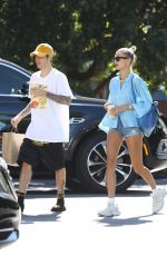 HAILEY and Justin BIEBER Out for Coffee in Beverly Hills 07/19/2019