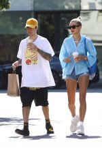 HAILEY and Justin BIEBER Out for Coffee in Beverly Hills 07/19/2019