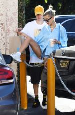 HAILEY and Justin BIEBER Out for Coffee in Beverly Hills 07/19/2019
