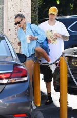 HAILEY and Justin BIEBER Out for Coffee in Beverly Hills 07/19/2019