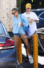 HAILEY and Justin BIEBER Out for Coffee in Beverly Hills 07/19/2019