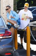 HAILEY and Justin BIEBER Out for Coffee in Beverly Hills 07/19/2019