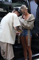 HAILEY and Justin BIEBER Out for Lucnh at Il Pastaio in Beverly Hills 07/03/2019