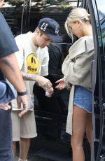 HAILEY and Justin BIEBER Out for Lucnh at Il Pastaio in Beverly Hills 07/03/2019