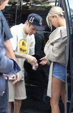 HAILEY and Justin BIEBER Out for Lucnh at Il Pastaio in Beverly Hills 07/03/2019