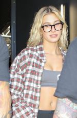 HAILEY BIEBER at a Gym in Los Angeles 07/27/2019