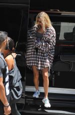 HAILEY BIEBER at a Gym in Los Angeles 07/27/2019