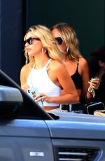 HAILEY BIEBER Leaves Vera Wang Boutique in Beverly Hills 07/28/2019
