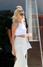 HAILEY BIEBER Leaves Zinque Cafe in West Hollywood 07/28/2019