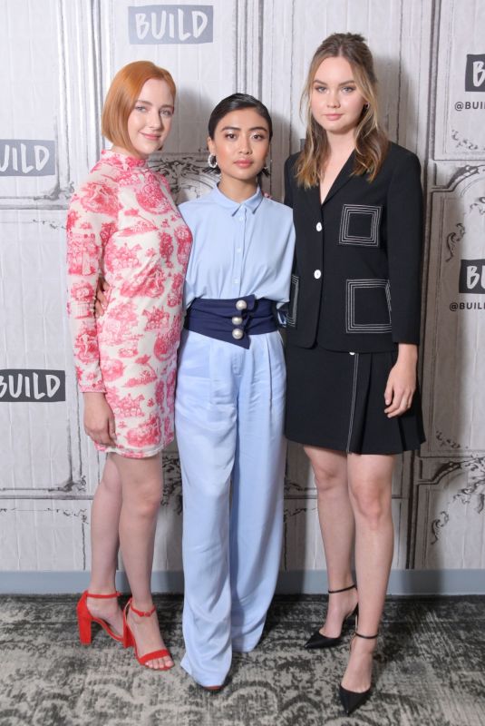 HALEY RAMM, BRIANNE TJU and LIANA LIBERATO at Build Studio in New York 07/15/2019