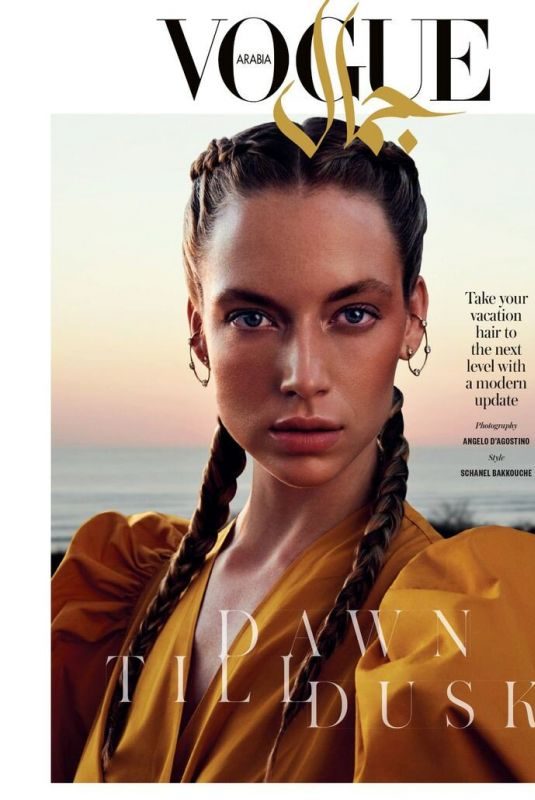 HANNAH FERGUSON in Vogue Magazine, Arabia July 2019