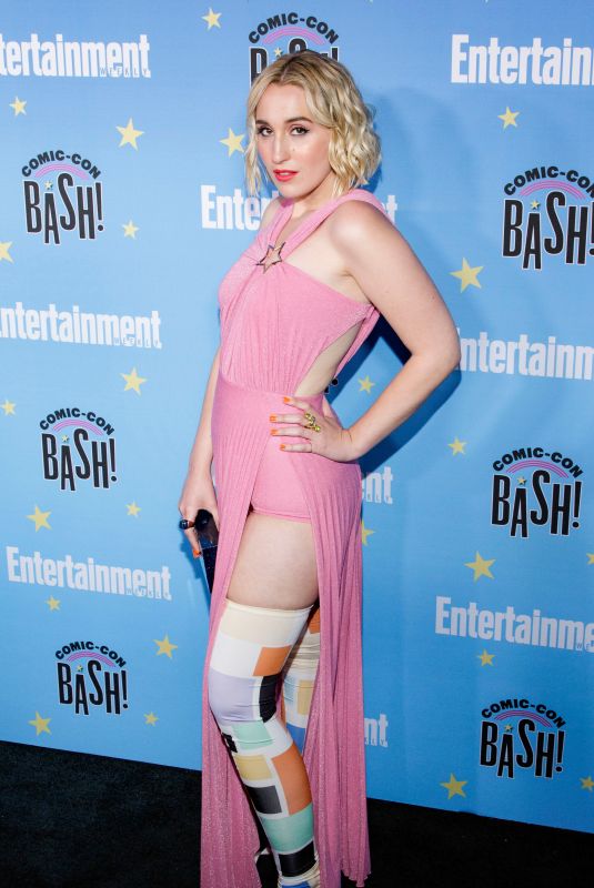 HARLEY QUINN SMITH at Entertainment Weekly Party at Comic-con in San Diego 07/20/2019