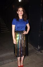 HAYLEY ATWELL Leaves Duke of York
