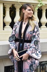 HEIDI KLUM Arrives at Amfar 2019 Party in Paris 06/30/2019