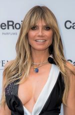 HEIDI KLUM at Carine Roitfeld 7 Lovers Parfums Cocktail in Paris 07/01/2019
