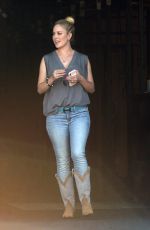 HEIDI MONTAG at a Gym in Los Angeles 07/23/2019