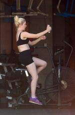 HEIDI MONTAG at a Gym in Los Angeles 07/23/2019