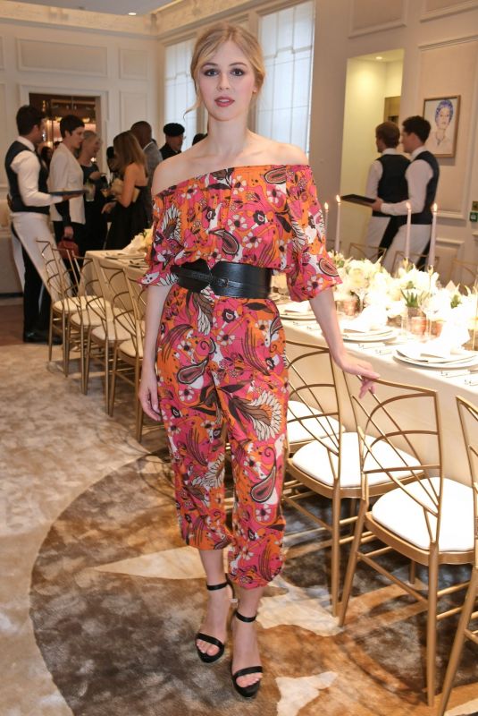 HERMIONE CORFIELD at Cartier and British Vogue Darling Dinner in London 06/05/2019