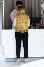 HILARY DUFF at a Nail Salon in Studio City 07/03/2019