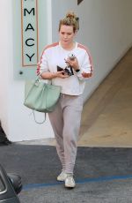 HILARY DUFF Leaves a Medical Building in Beverly Hills 07/09/2019