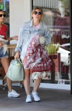 HILARY DUFF Out and About in New York 07/30/2019