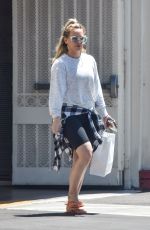 HILARY DUFF Out and About in Studio City 07/11/2019