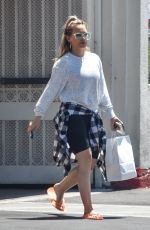 HILARY DUFF Out and About in Studio City 07/11/2019