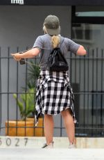 HILARY DUFF Out and About in Studio City 07/23/2019