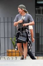 HILARY DUFF Out and About in Studio City 07/23/2019