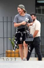 HILARY DUFF Out and About in Studio City 07/23/2019