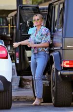 HILARY DUFF Out for Dinner in Los Angeles 07/12/2019