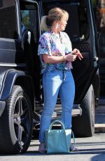 HILARY DUFF Out for Dinner in Los Angeles 07/12/2019