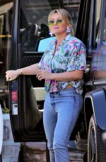 HILARY DUFF Out for Dinner in Los Angeles 07/12/2019
