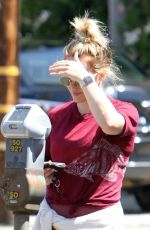 HILARY DUFF Out in Los Angeles 07/02/2019