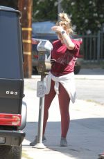 HILARY DUFF Out in Los Angeles 07/02/2019