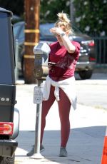 HILARY DUFF Out in Los Angeles 07/02/2019