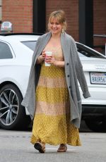 HILARY DUFF Out Shopping in Studio City 07/06/2019