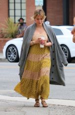 HILARY DUFF Out Shopping in Studio City 07/06/2019