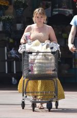 HILARY DUFF Out Shopping in Studio City 07/06/2019