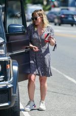 HILARY DUFF Out Shopping in Studio City 07/10/2019