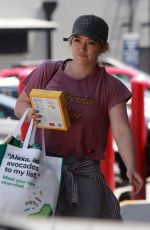 HILARY DUFF Shopping at Trader Joe