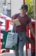 HILARY DUFF Shopping at Trader Joe